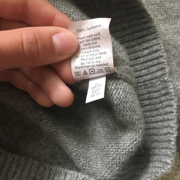 Crewcuts cashmere sweater in size 14 color gray - Picture 5 of 6